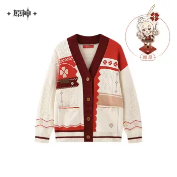 Official Merchandise Klee Theme Impression Series: Knit Cardigan | Genshin Impact