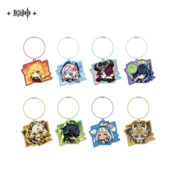 Official Merchandise Chibi Emoji Series Acrylic Charm - Natlan | Genshin Impact