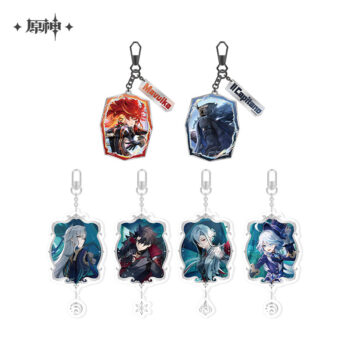 Official Merchandise Genshin Impact Theme Series: Acrylic Keychains