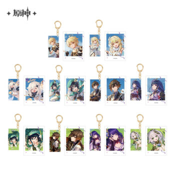 Official Merchandise Genshin Impact Keychain & Instant Photo Set, FES2023
