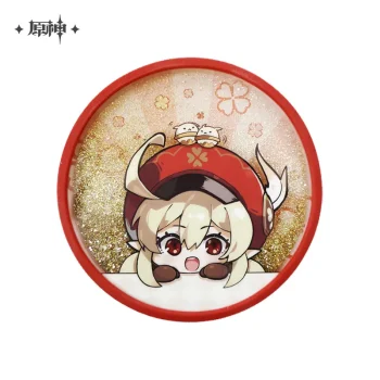 Klee Acrylic Quicksand Coaster | Genshin Impact