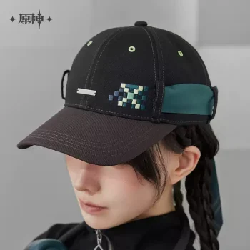 [Pre-order] Official Merchandise Kinich Impression Denim Baseball Cap | Genshin Impact
