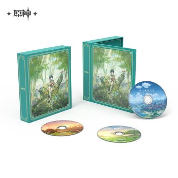 Official Merchandise City of Winds and Idylls Mondstadt Original Soundtrack CD Box Set | Genshin Impact