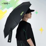 Flames and Mountains Kinich Impression Sun Umbrella (1)