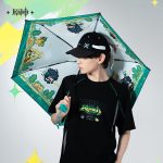Flames and Mountains Kinich Impression Sun Umbrella (1)