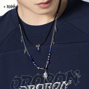 [Pre-order] Official Merchandise Flames and Mountains Ororon Impression Double Layer Necklace | Genshin Impact