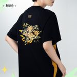 Flames and Mountains Xilonen Impression T-shirt (3)