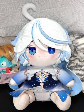 Furina Cotton Doll Changeable Outfits Sitting Pose Pillow | Genshin Impact