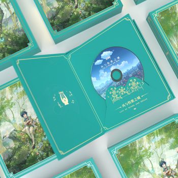 Official Merchandise City of Winds and Idylls Mondstadt Original Soundtrack CD Box Set | Genshin Impact