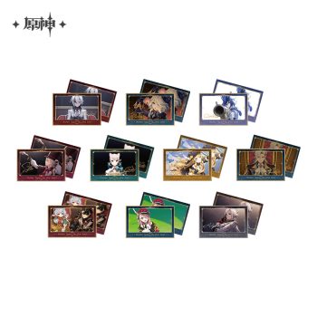 [Pre-order] Official Merchandise The Final Feast Badge Collectible Card Blind Box | Genshin Impact